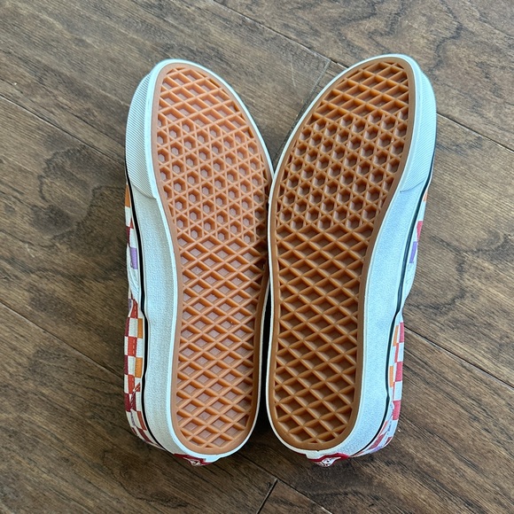 Vans Colorful Checkered Slip-On Sneakers - Picture 3 of 3